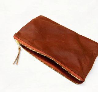 Waxed Canvas Pencil Pouch Kits - Grab Bag! - WC - PENCIL - POUCH - 3 - GRAB - BAG - Quick Make - Klum House