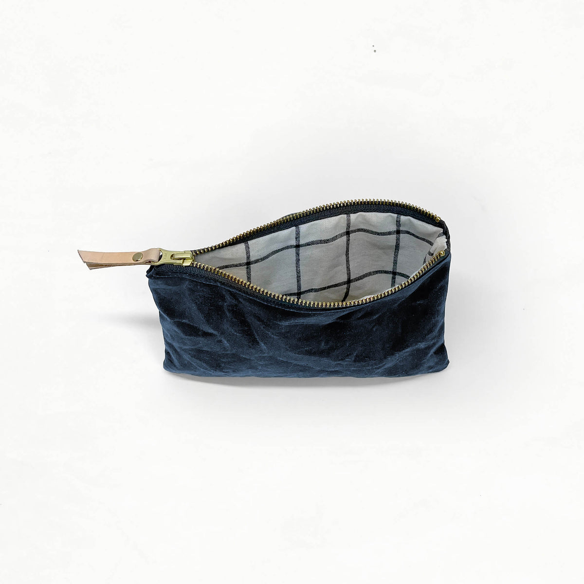 Waxed Canvas Zipper Pouch Kits - Grab Bag! - WC - POUCH - GRAB - Quick Makes - Klum House