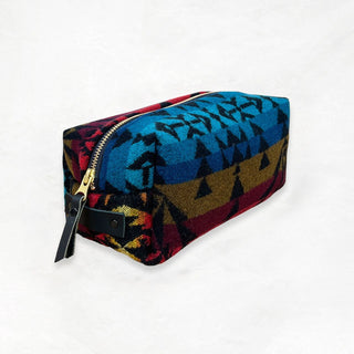 Woodland Dopp Kit Sample (Echo Canyon Pendleton® wool) - WOOD - SAMPLE - ECHO - CANYON - Sample Bag - Klum House