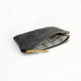 Zipper Pouch - Black Leather + Hardware Kit - ZIPPO - PAT - 1 - Leather + Hardware Kit - Klum House