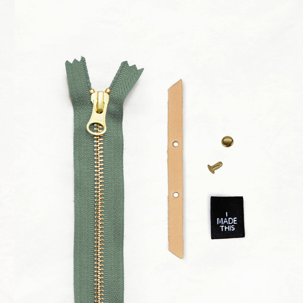 Alberta - Tan Leather + Hardware Kit | Klum House Bag Making