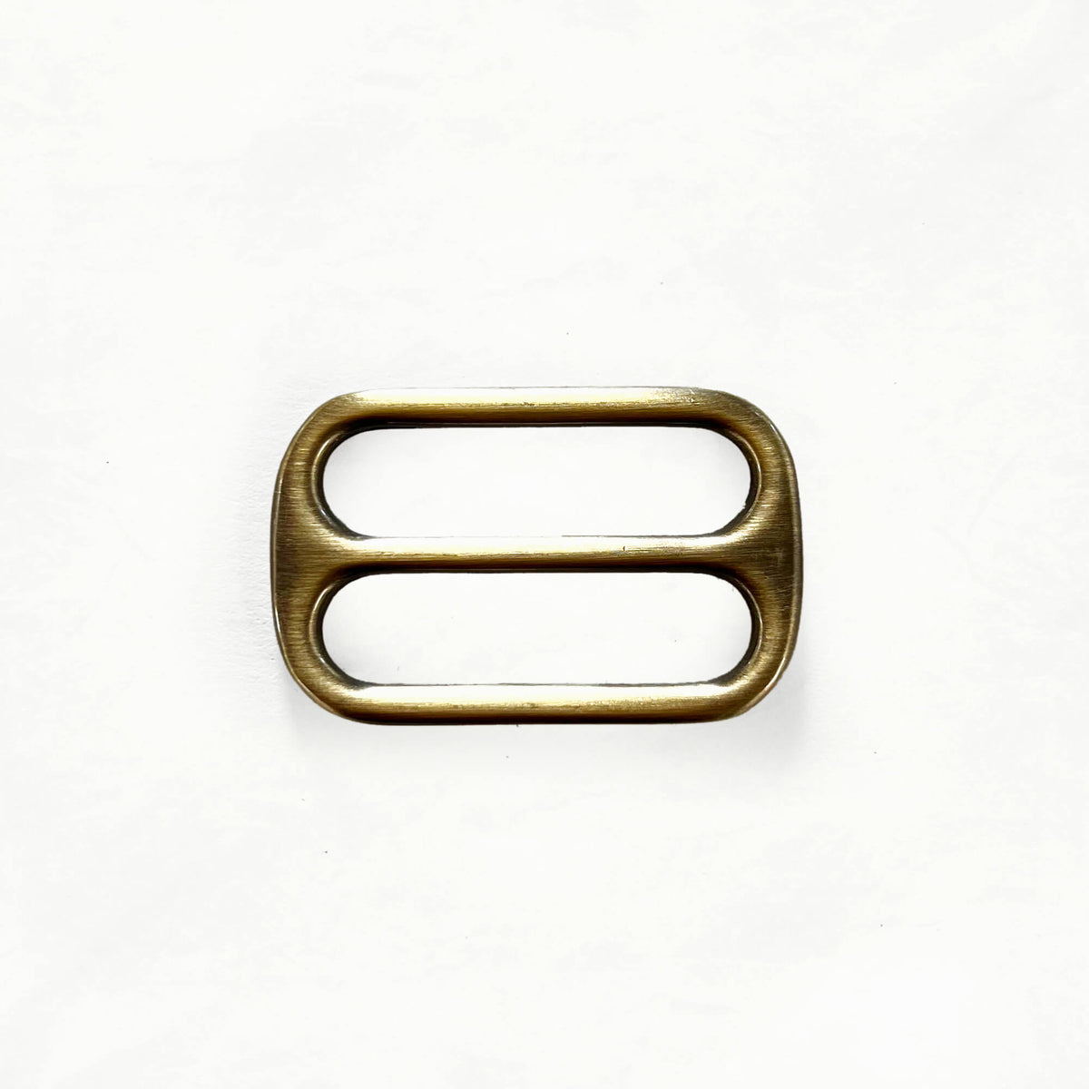 1 1/2" Double Loop Slider - Brushed Antique Brass