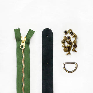 Black + Antique + Spring Green