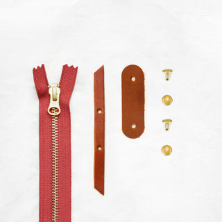 Chestnut + Brass + Berry