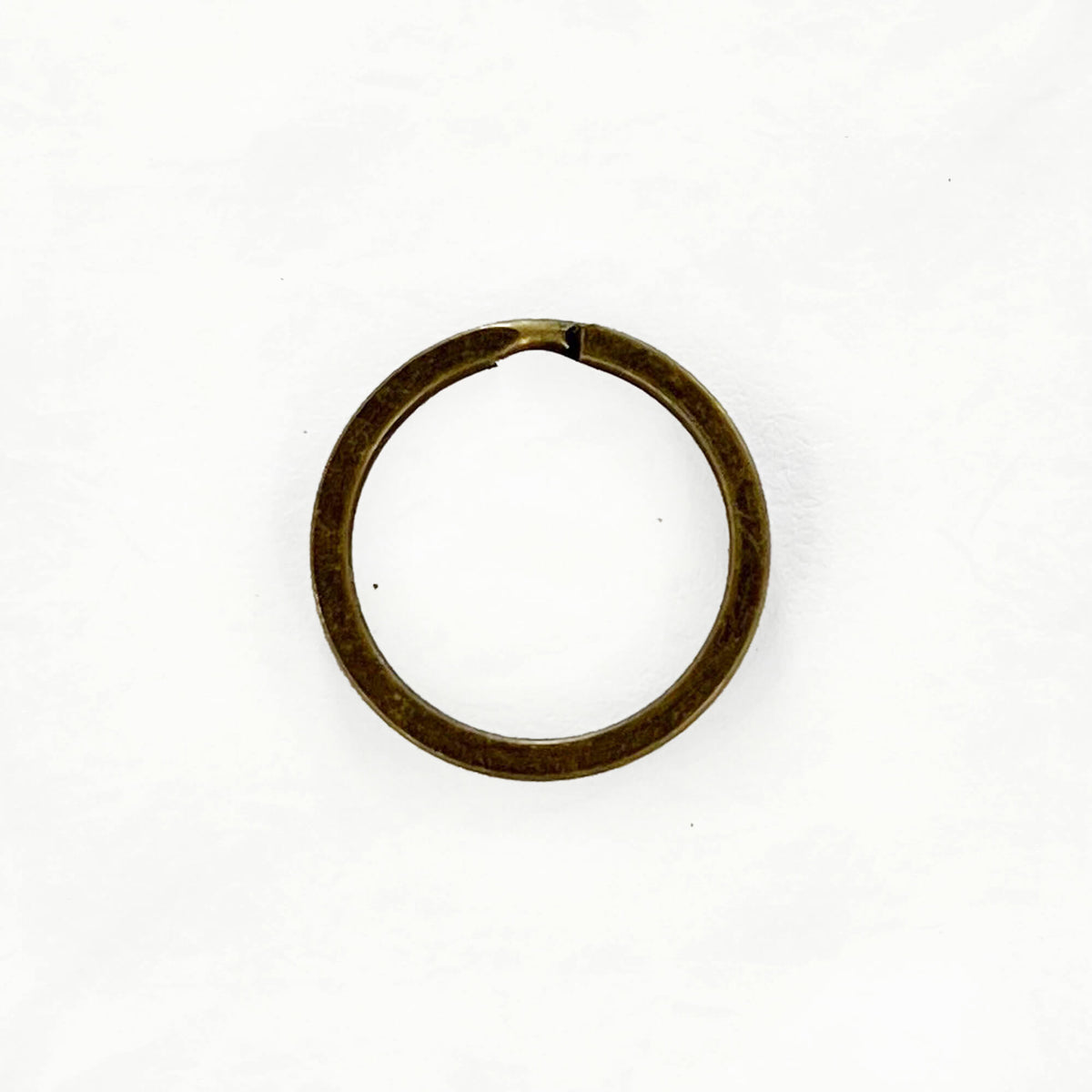 5/8" Split Key Ring - Antique Brass