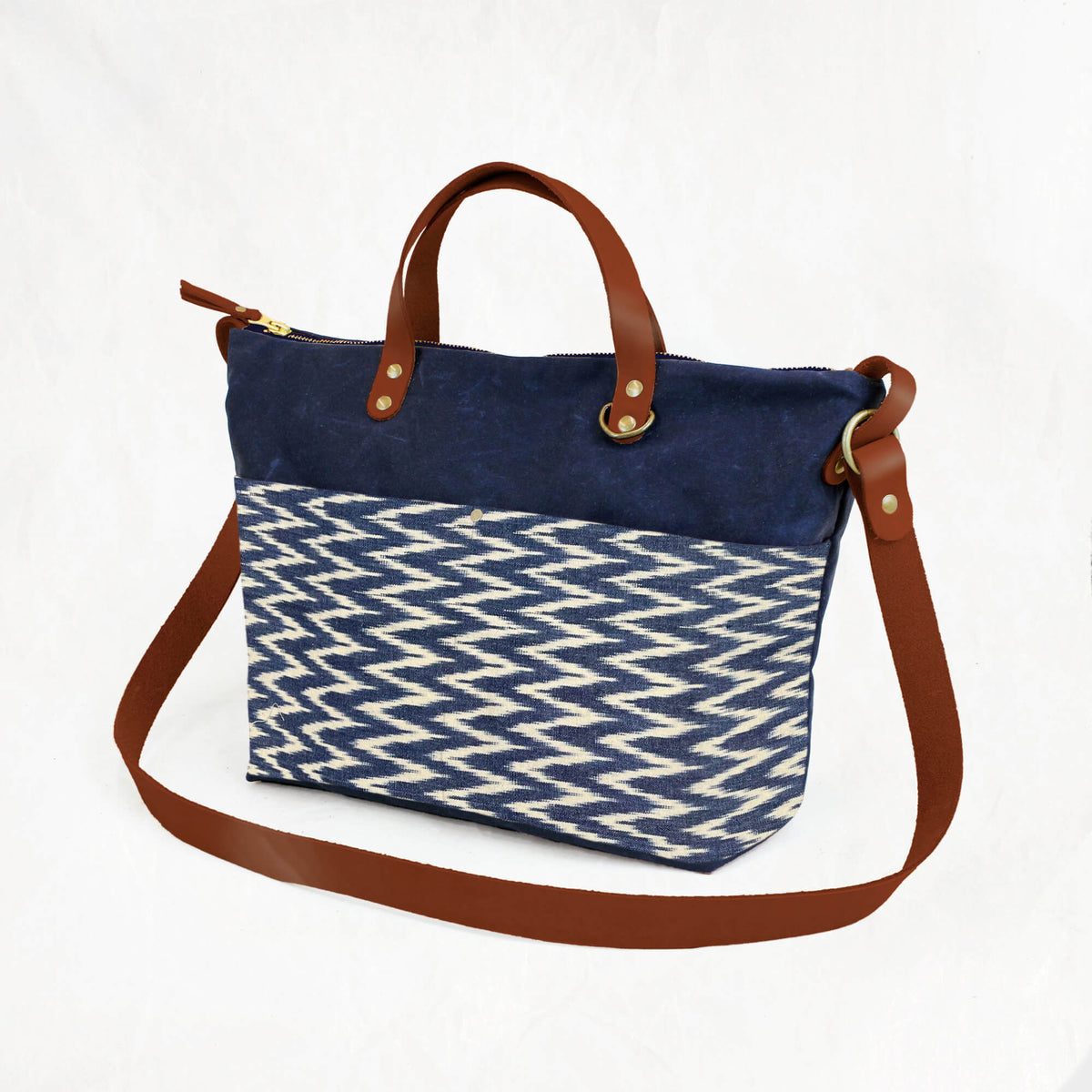 Navy Chevron + NO