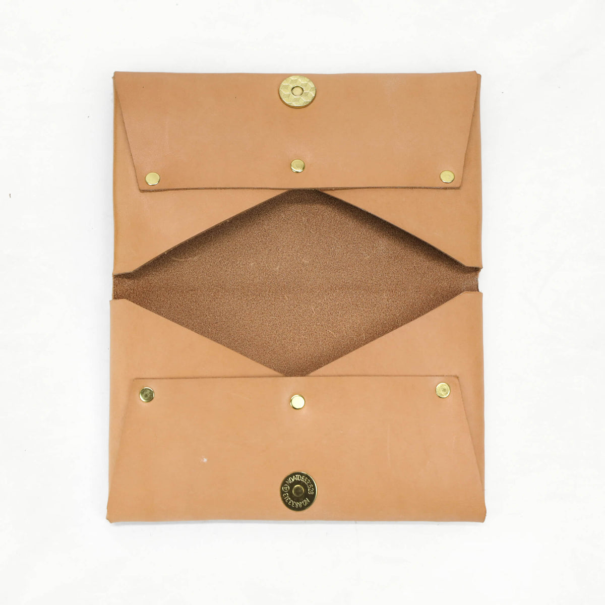 Leather Wallet Sample (Tan)