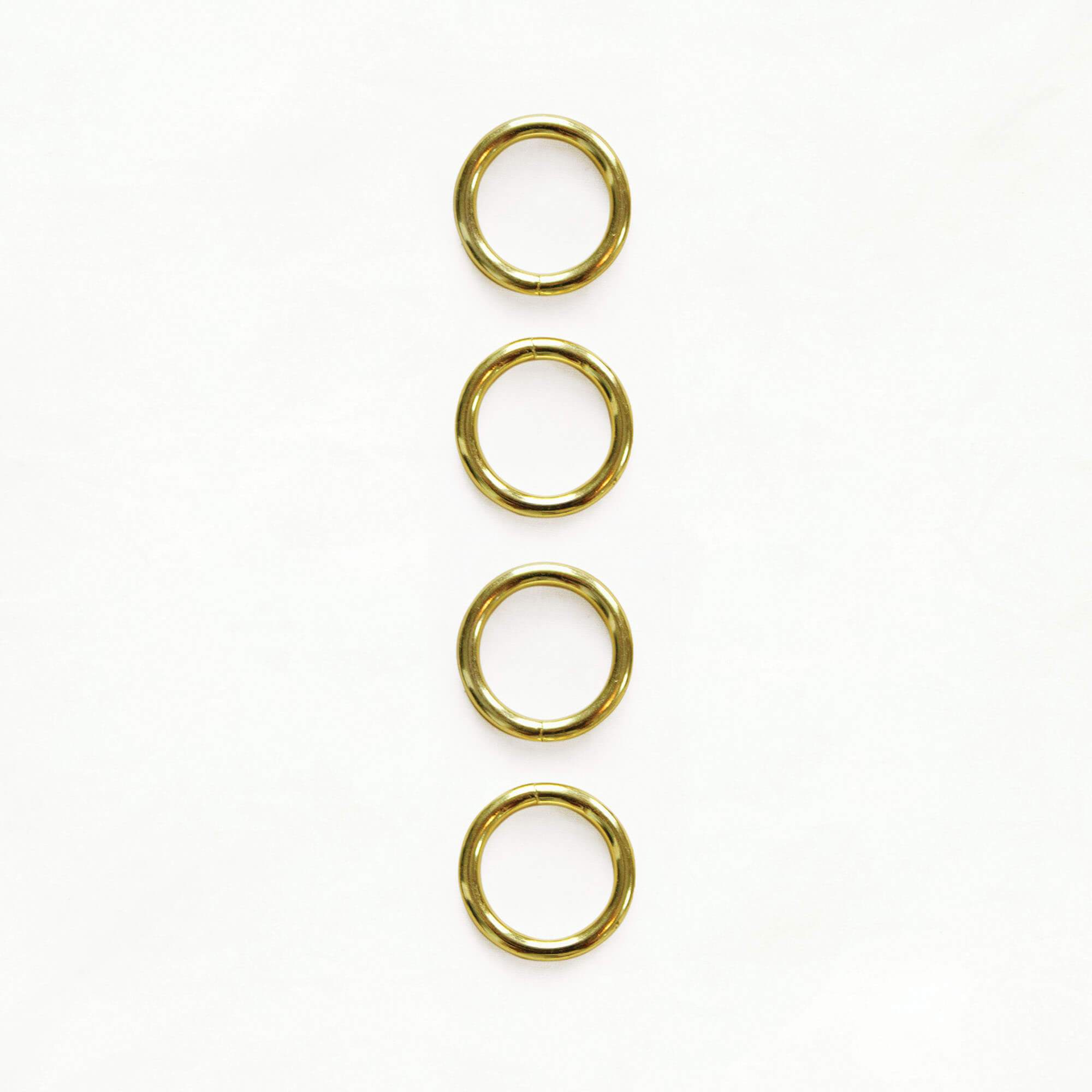 Buy 5/8 Metal O Rings Non Welded Black Nickel O-RING ORG-156 Online in  India - Etsy