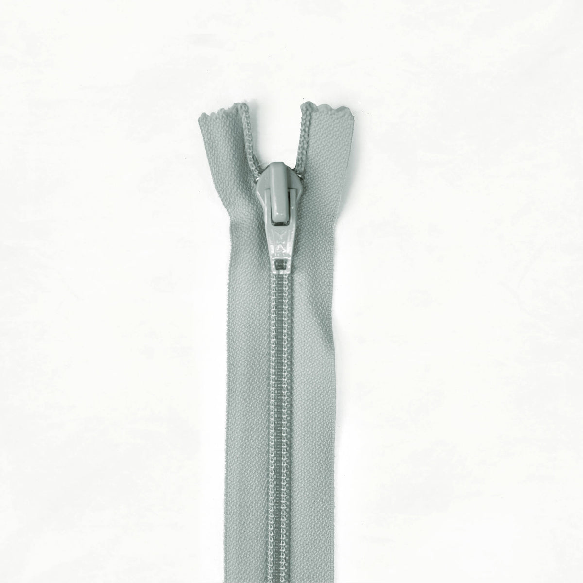 8" Coil Zippers - Gray (Deadstock)
