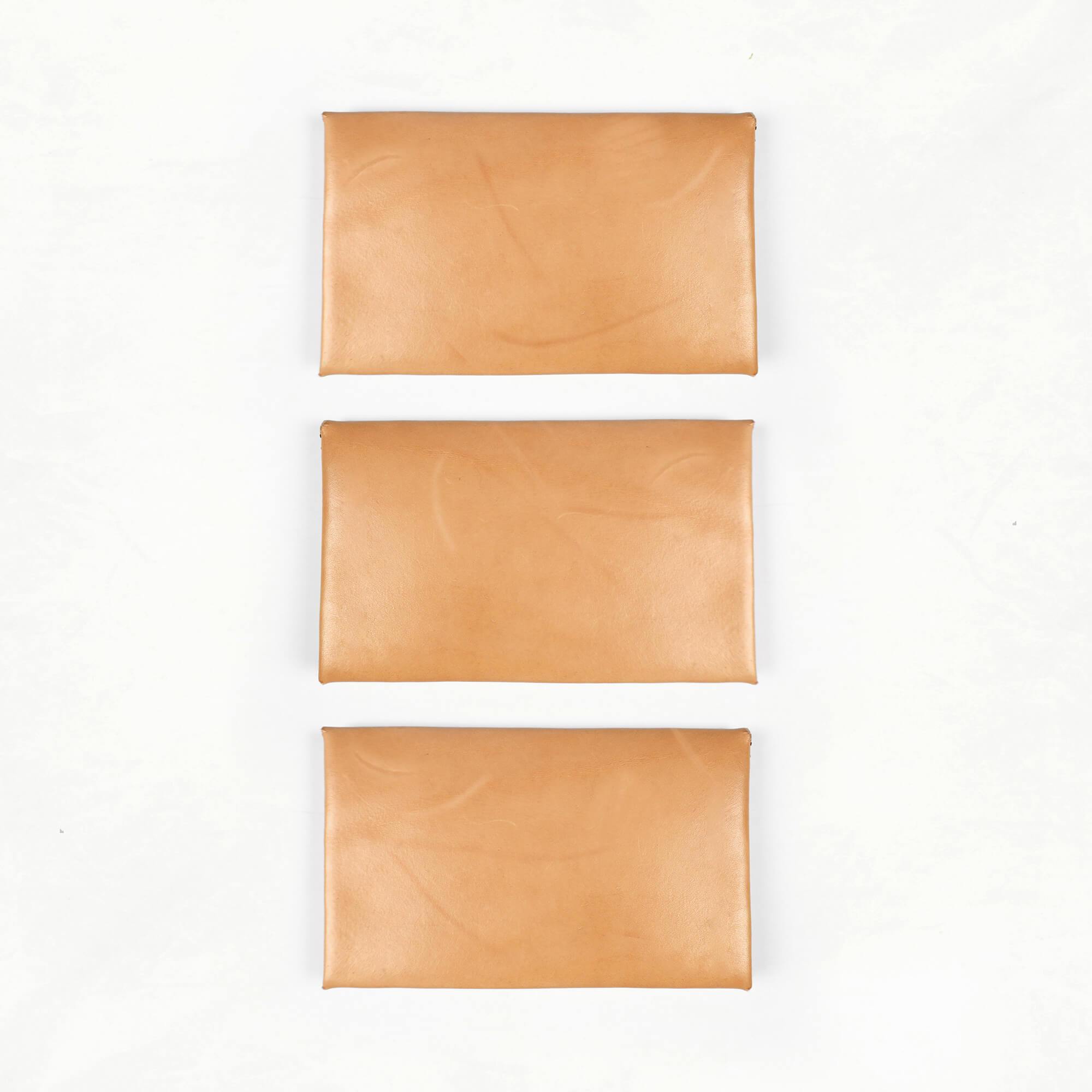 Marbled Leather Card Holder Kit (Seconds): 3-Pack Bundle - Klum House