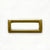 1 1/2" Single Bar Slider - Solid Brass